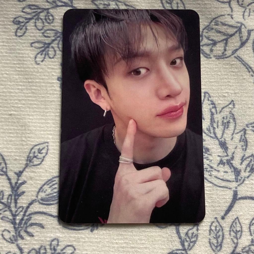 [USED] Bang Chan Stray Kids CHK CHK BOOM ATE Sanok Trading Card