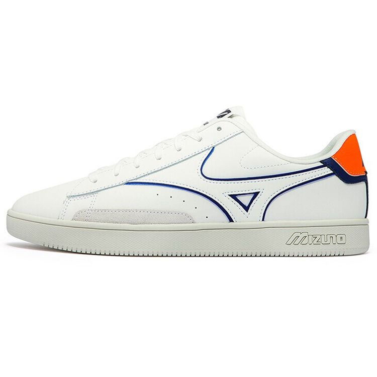 Mizuno Court Lite Ec Casual Non-Slip Wear-Resistant Breathable Low-Top Sneakers Unisex Sneakers White Blue D1GH221402