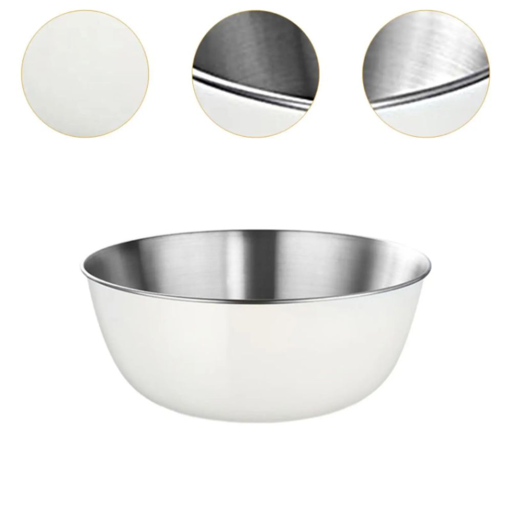 Anti-scalding Salad Mixing Bowl Sets Large Capacity Kitchen Storage Bowls  Salad Making