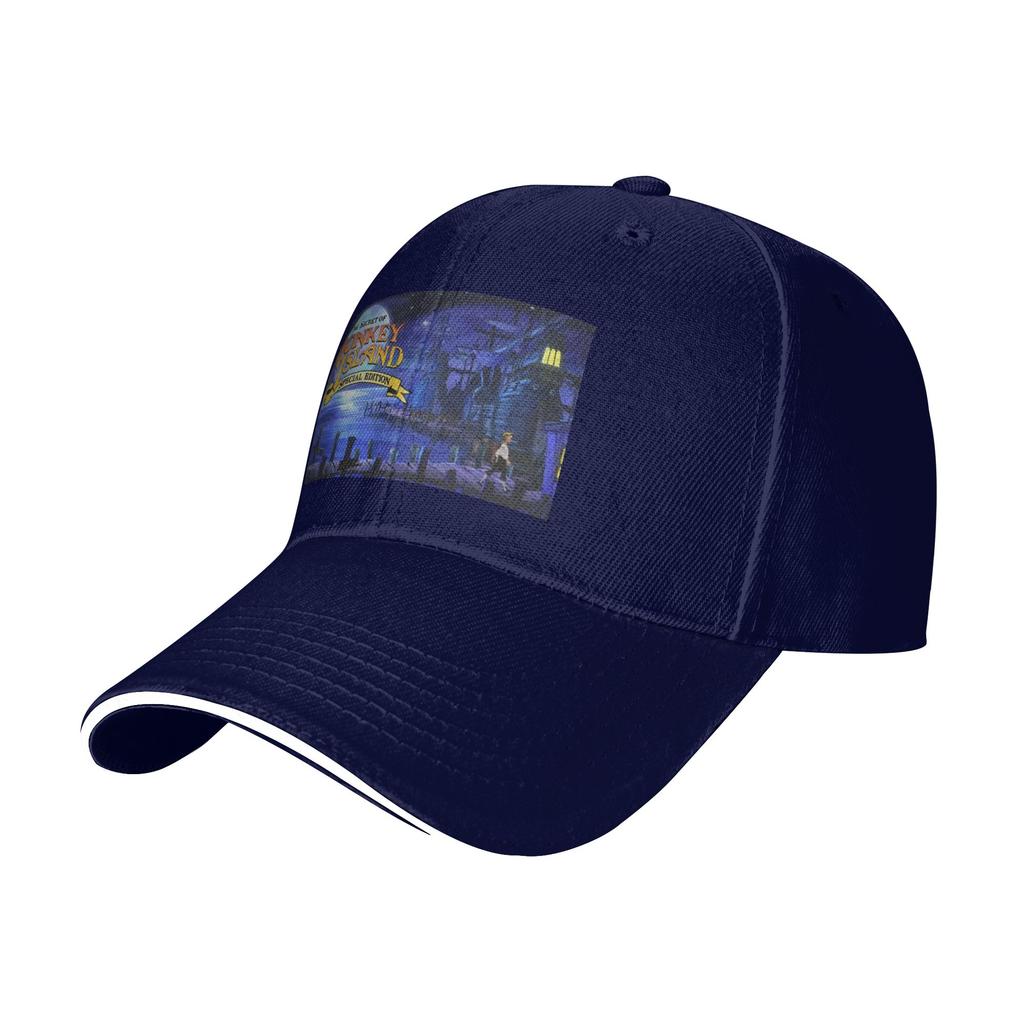 Monkey Island Cap Fashion Casual Baseball Caps Adjustable Hat Hip Hop Summer Unisex Baseball Hats Customizable Polychromatic