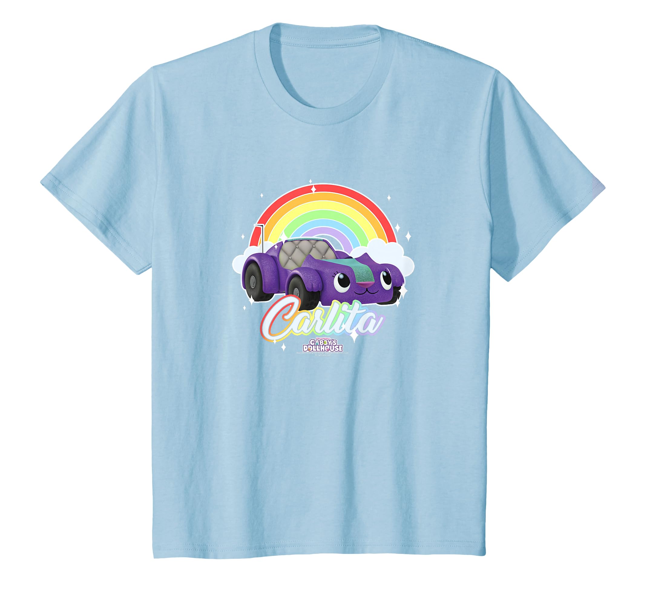 

Kids Gabby s Dollhouse Carlita Rainbow Portrait T-Shirt