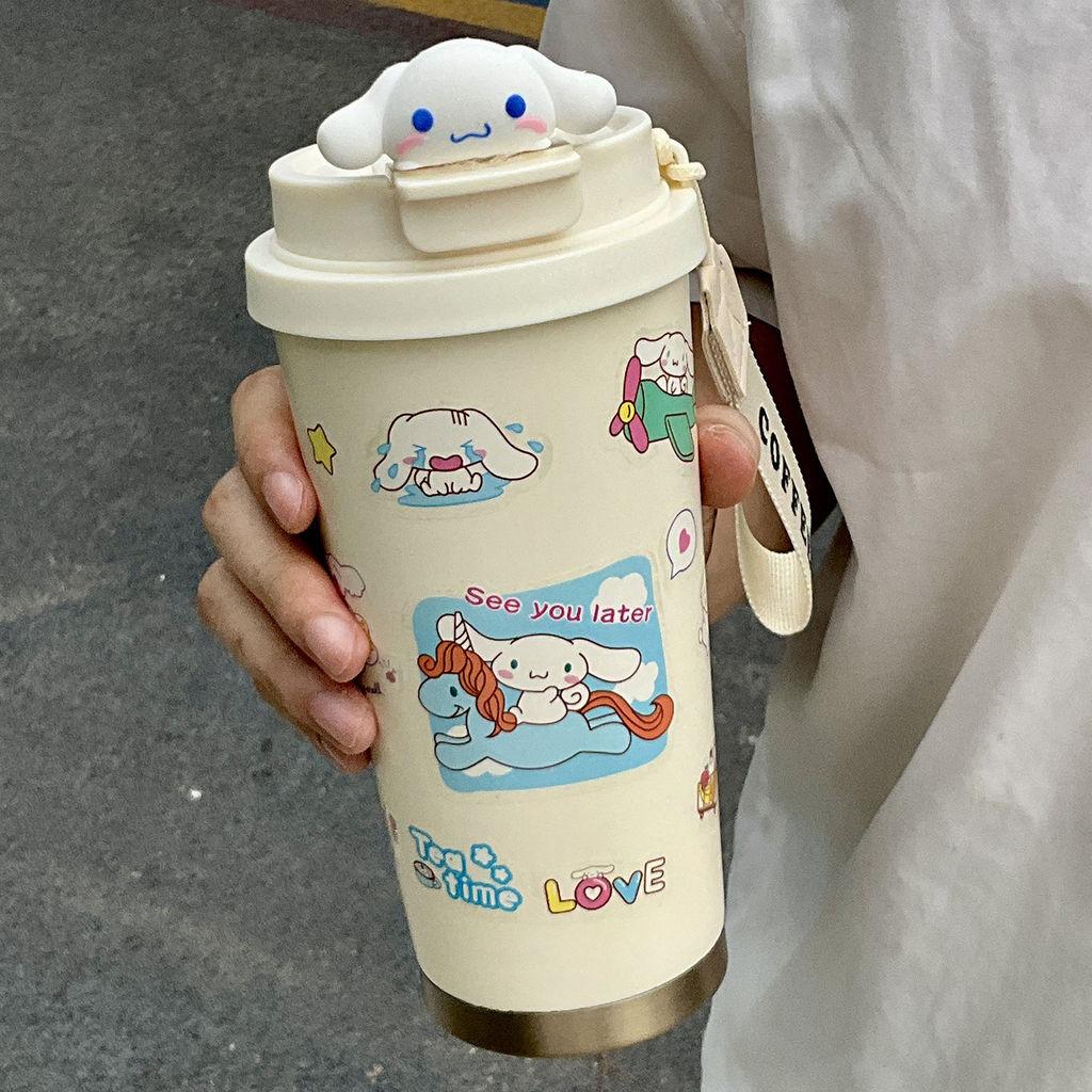 Hello Kitty Insulated Travel Mug With 316 Stainless Steel For Office And Outdoor Use