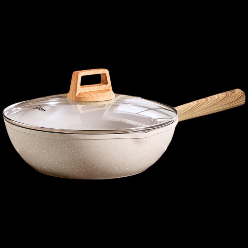 Midea 28cm Maifan Stone Non-stick Wok