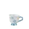 Creative Hand Colored Flower Ceramic Cup High Value Souvenir Gift Cup Large Capacity Office Coffee Cup Couple Water Cup