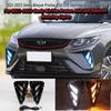 Compatible LED Daytime Running Front Fog Lights for 2021-2023 Geely Binyue Proton X50.