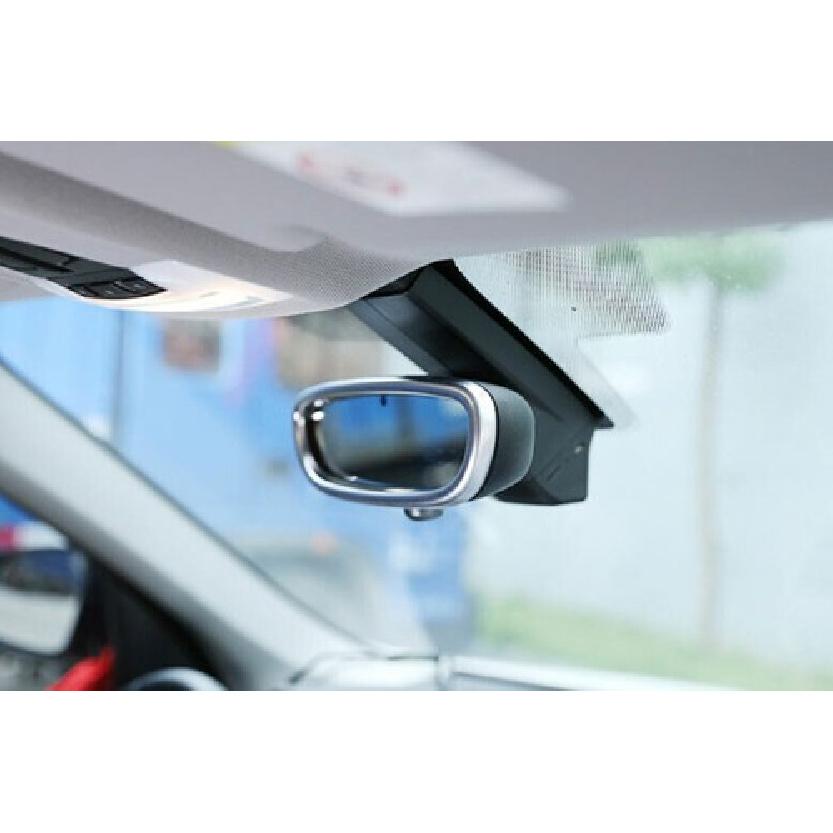 Matte Silver Fit For BMW X1 F48 Rearview Mirror Frame Car Middle Console 2016-19