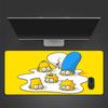 The Simpsons Cartoon Poster Mouse Pad, Large Gaming Desk Mat, Non-slip XXL Mousepad for Laptop & Tablet, Mini PC Playmat with Stitched Edges