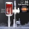 220V 50Hz Kitchen Electric Hot Faucet Water Heater Cold Heating Faucet Tankless Digital Instantaneous Water Heater Water Tap