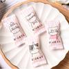 100Pcs 4x9cm Cute Cartoon Animal Printed Plastic Baking Packaging Nougat Toffee Candy Food Machine Sealed Gift Bags