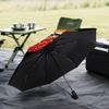 1PC AS Roma1 Football club Printed Umbrella Folding umbrella, automatic umbrella 8-Frame for Travel, camping Fan gifts Christmas Gifts