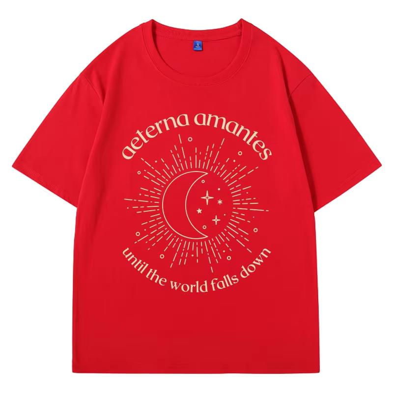 

2025 Новые футболки Astarion Baldurs Gate 3 Мужская и женская одежда Большие хлопковые футболки Модные свободные повседневные классические топы в стиле Харадзюку XXXXL