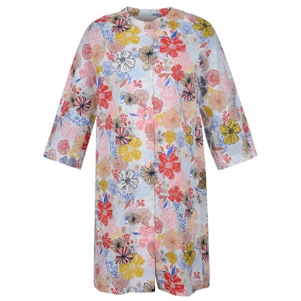 Oilily Flower Pattern Coat Ow9sgct001 white (01)/36(55)