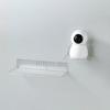 Transparent Wall Mount Shelf No Drill Anti-Slip Load Bearing Bathroom Living Room Storage Rack