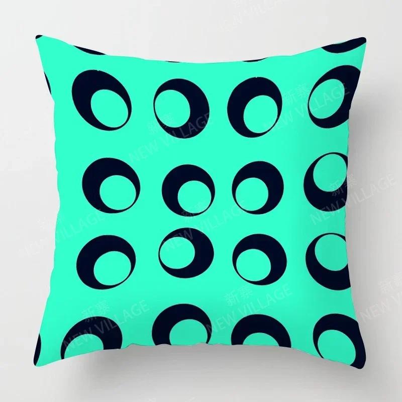 

Скандинавский Осенний Домашний Декор Осенняя Наволочка Подушка для Дивана Современная Геометрия 66x66cm