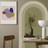 150 X 100 Cm Arch Pattern Removable PVC Sticker Simple Geometric Bohemian Decor for Bedroom