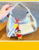 Crayon Shin-chan Kasukabe Defense Force Keychain Pendant - Cartoon Couple Car Keyring & Bag Charm