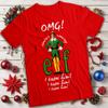 Funny Unisexs and Unisexs Buddy the Elf I Know Him Christmas TShirt Tee MC