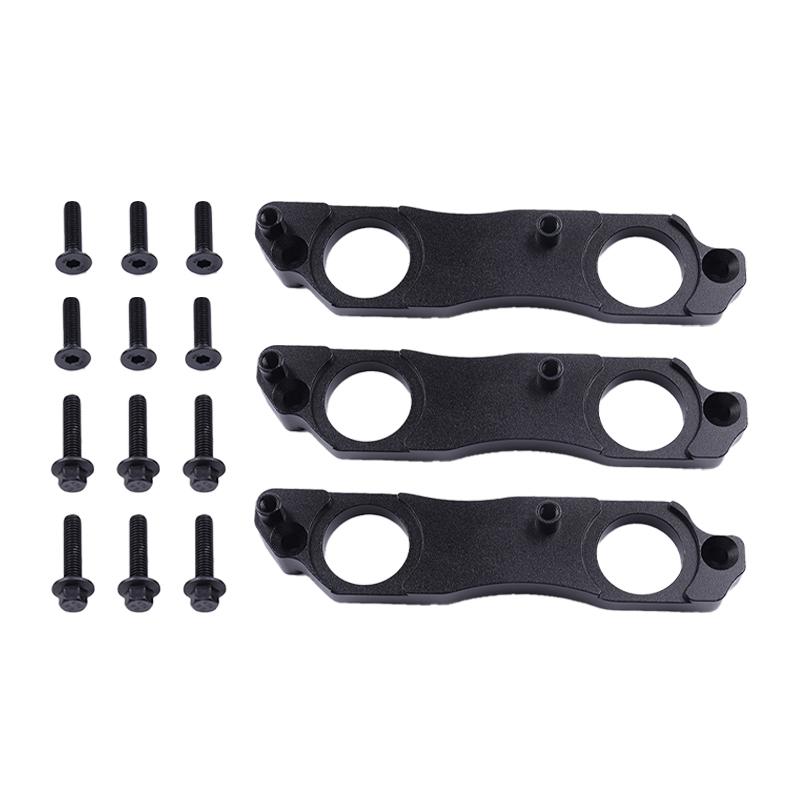 Neue schwarze oder silberne Aluminium-Zündspulenhalterungen, kompatibel mit Nissan R35 GTR und Toyota 1JZ/2JZ (VVTI/Nicht-VVTI)