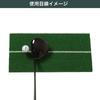 Tabata Golf Shot Golf Practice Mat 250 x with Rubber Full Shot GV0286 Mat, 286, 500mm, Sponge, Compatible,