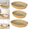 Cat Scratcher Cardboard for Indoor Cats Rest Furniture Protector Relaxing Corrugated Paper Cat Sleeping Bed Cat Scratching Pad