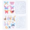 Personalized Butterfly Shaped Earrings Mold Epoxy Crystal Silicone Molds Customized Earwear Mould Jewelry Making Tool