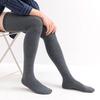 Nuovi Calzini Lunghi a Righe da Uomo Fino alla Coscia Taglie Forti Traspiranti Sopra il Ginocchio Stile Casual Calzino Xxl Estate