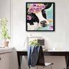 New Arrival 5D DIY Full Circle Diamond Painting "Cow" Embroidery Cross Stitch Home Decor Gift