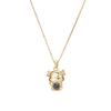 Design Projection Calf Necklace Women'S Light Luxury Simple Trend Natal Year Zodiac Pendant Collarbone Chain