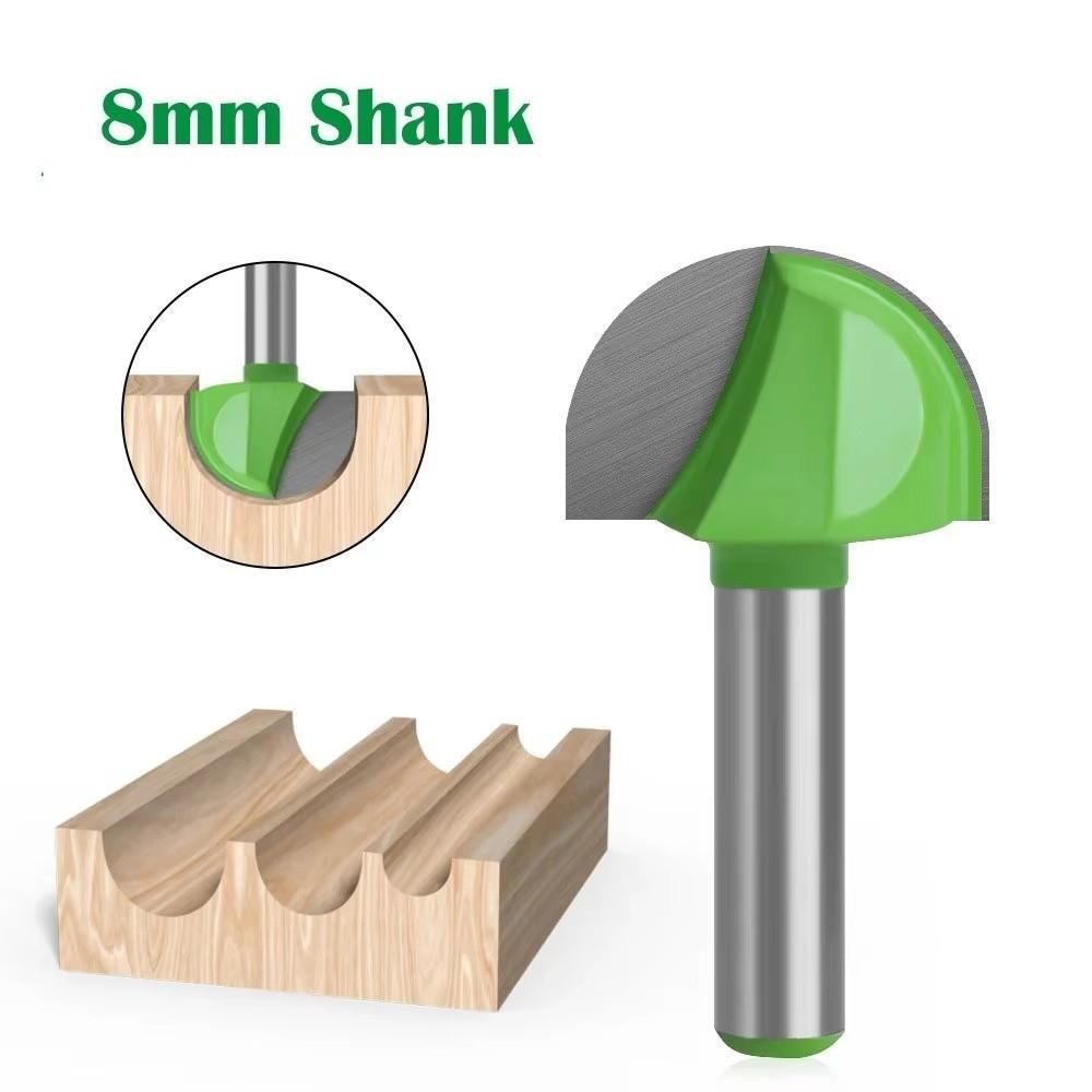 Precision Cutting Ball Nose End Mill Round Nose Cove Router Bit New Wood Carving Bit Wood Working