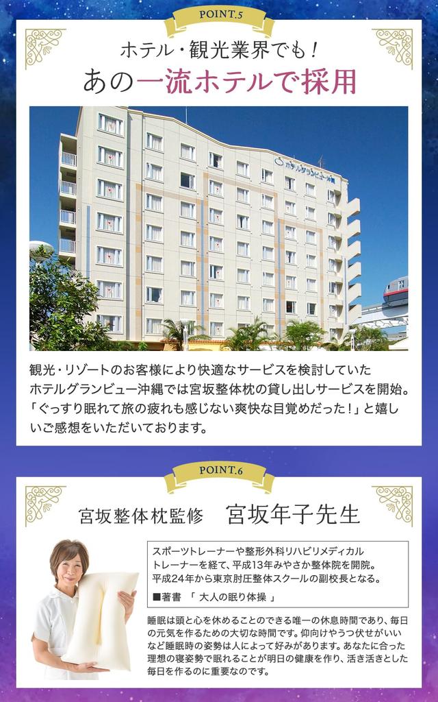 Remington Miyasaka Chiropractic Pillow, Supervised by a Chiropractor, Made In Japan, Low-Rebound, Custom-Made for Neck and Shoulders, Suitable for