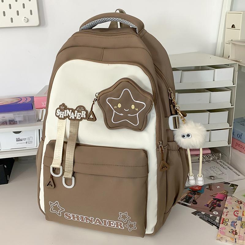 Schoolbags Children Elementary School Girls Junior High School Students High Value Ins Style Two Piece Backpack