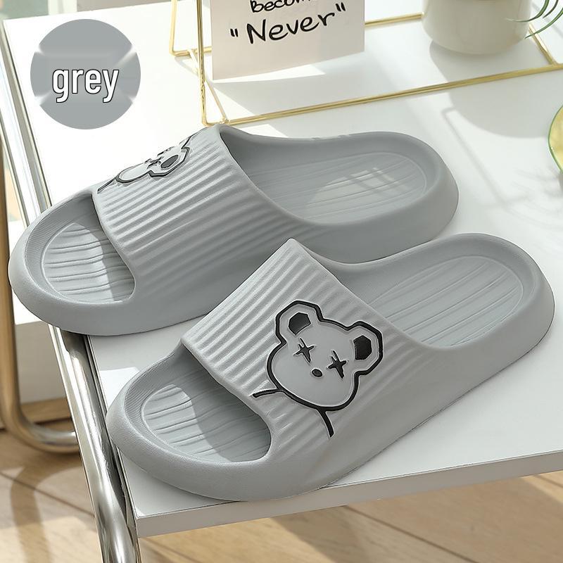 EVA Slippers: Women's Summer Couple Indoor, Thick Sole, Non-Slip, Cool, Men’s Plus Size 'Stepping On Clouds' Comfort