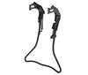 SHOWA INDUSTRIES 20 ED Double Kick Stand for External Gear Shifters Thick and Sturdy Double Kick Cation Black W-2 - Stand, 20-inch,