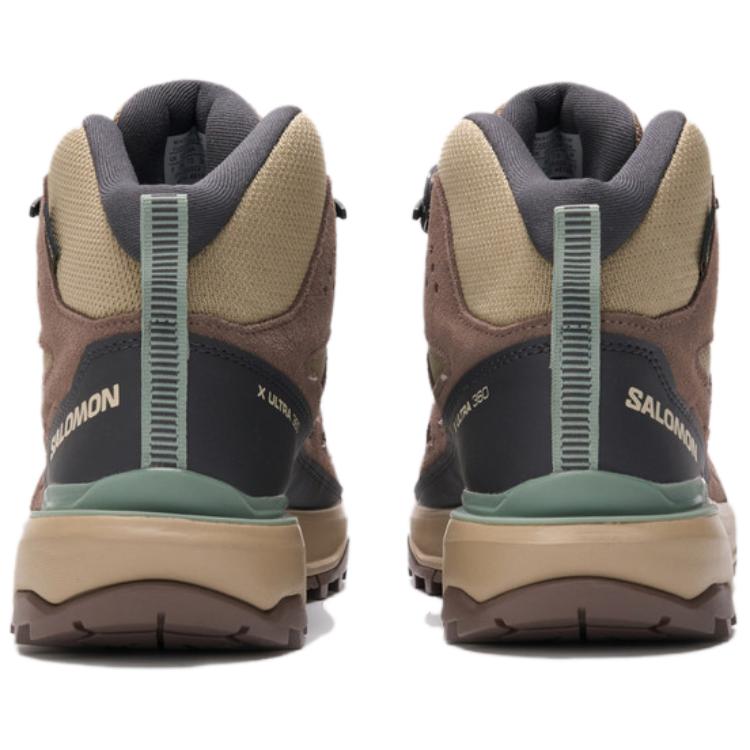 SALOMON X ULTRA 360 Cushioning Waterproof And Breathable Support Thermal Grip Mid top Mountaineering Hiking Shoes 491584