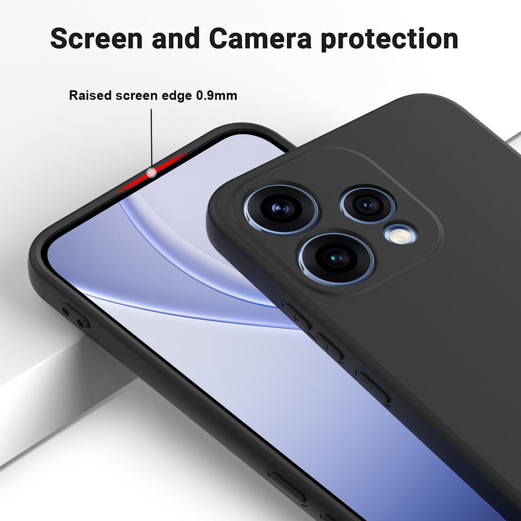 Dla Oppo Reno15c 5G (Chiny)/Oppo Reno15 5G (Światowy) Płynne silikonowe etui na telefon z paskiem na rękę