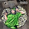 Billie Eilish Round Area Rug Carpet Rug For Living Room Bedroom Sofa Playroom Decor Nonslip Floor Mat