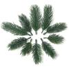 10pcs Home Decoration Artificial Plants Christmas Pine Needle Branches Fake Flower DIY Christmas Tree Wreath Gift Wedding Party