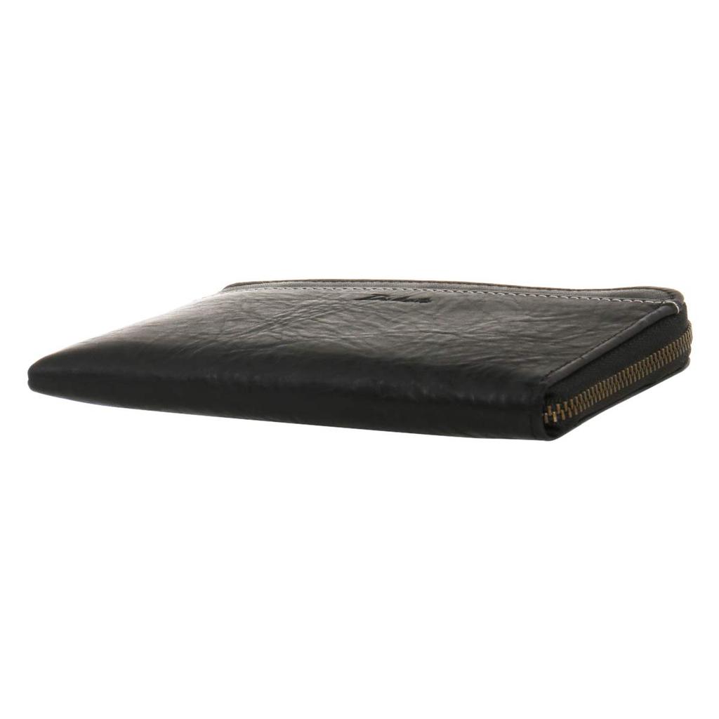 Dakota Largo Wallet with Genuine L-shaped Zipper, Leather, Women's, Red, DA-35880-30