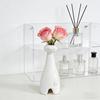 White Elk Resin Vase, Elegant Deer Sculpture Flower Pot, Aesthetic Animal Figurine Ornament, Modern Home Desktop Art Decor