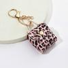 Mini Keychain Small Square Bag Bag Pendant Fashion Keyring  DIY Accessories