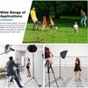Extendable Travel Light Stand 7.2ft 2.2m Sturdy Aluminum Alloy Light Weight Adjustable Portable Tripod with Carry Bag for Photo