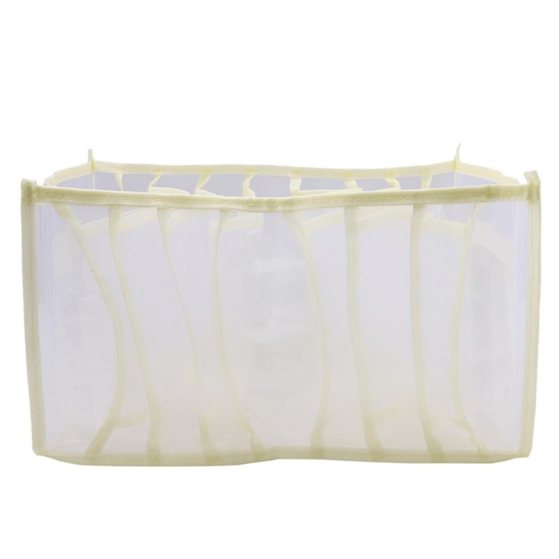 Mesh Cabinet Wardrobe Storage Box Foldable Drawer T-Shirt Clothes Jeans Leggings Underwear Organizer Storage Box