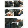 16Pcs Gloss Paino Black Pillar Post Fit For Toyota Corolla 2019 2020 20212022 Door Side Window Decal Cover Sticker Set