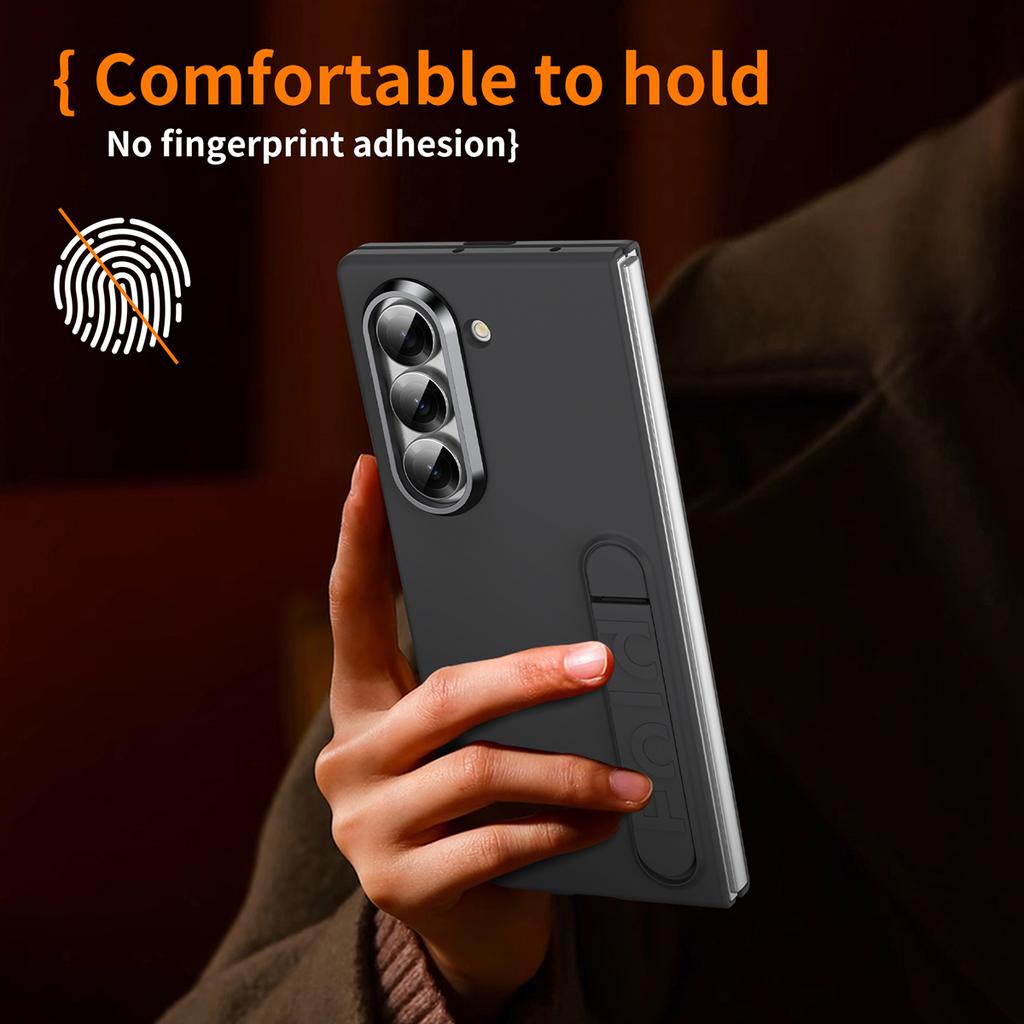 For Samsung Galaxy Z Fold6 5G Case Kickstand Hard PC Phone Cover (without Screen Protector)