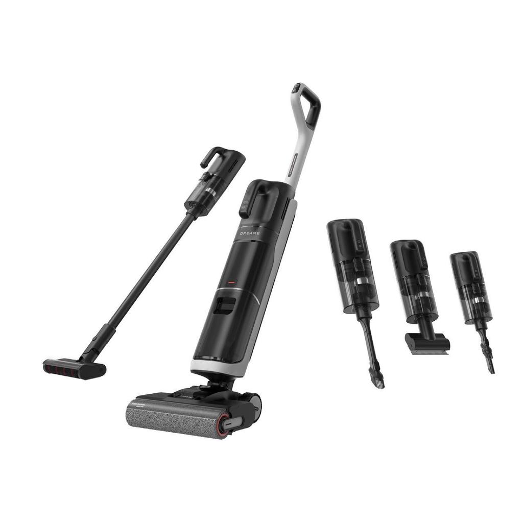 Dreame H14 Dual Floor Scrubber: 180° Flat Wet/Dry Vacuum & Mop Combo