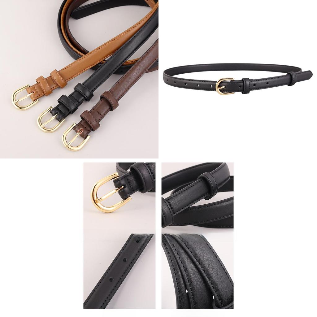 Genuine Leather Womens Casual Belt With Pin Buckle For Dresses And Pants Perfect For Spring 2026