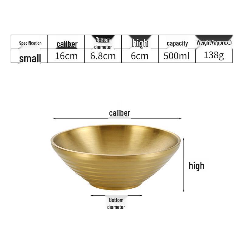 Korean Style 304 Stainless Steel Bowl Set