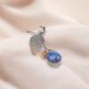 Natural Lapis Lazuli Pendant 925 Sterling Silver Handmade Gemstone Jewelry Gift PP-55-32
