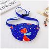 Panda Dinosaur Printed Shoulder Chest Bag Children Cartoon Outdoor Wallet Casual