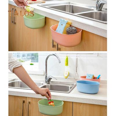 Kitchen Cabinet Hanging Garbage Waste Bin Can Trash Barrel Storage Container Kitchen Tools